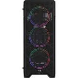 Aerocool Ore Tempered Glass, Tower-Gehäuse schwarz, Tempered Glass