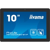 iiyama Prolite TW1023ASC-B1P, LED-Monitor 25.5 cm (10.1 Zoll), schwarz, WXGA, TN, Touchscreen, Webcam