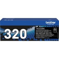 Brother Toner schwarz TN320BK schwarz, Retail