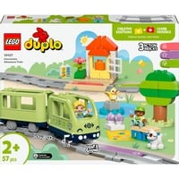 LEGO 10427 DUPLO Town Interaktive Abenteuer-Eisenbahn, Konstruktionsspielzeug 