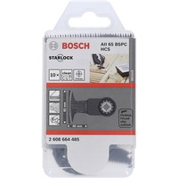 Bosch Tauchsägeblatt AII 65 BSPC Hardwood 10 Stück, HCS, Breite 65mm