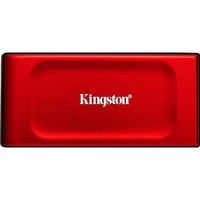 Kingston XS1000 Portable SSD 2 TB, Externe SSD rot/schwarz, USB-A 3.2 Gen 2