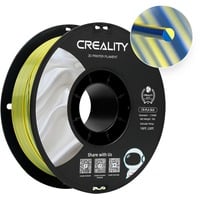 Creality CR-Silk PLA Filament Blau/Gelb, 3D-Filament 1 kg, 1,75 mm, auf Rolle