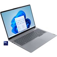 Lenovo ThinkBook 16 G7 IML (21MS004NGE), Notebook grau, Windows 11 Pro 64-Bit, 40.6 cm (16 Zoll) & 60 Hz Display, 512 GB SSD