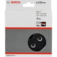 Bosch Schleifteller mittelhart, Ø 125mm schwarz