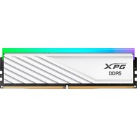 ADATA DIMM 8 GB DDR5-5600 (1x 8 GB), Arbeitsspeicher weiß, AX5U5600C468G-SLABRWH, XPG Lancer Blade RGB, INTEL XMP, AMD EXPO