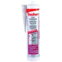 fischer Sanitärsilicon DSSA BG 310ml bahamabeige, Dichtmasse beige