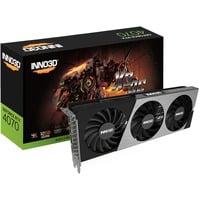 INNO3D GeForce RTX 4070 X3 OC, Grafikkarte DLSS 3, 3x DisplayPort, 1x HDMI 2.1