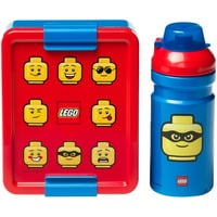 Room Copenhagen LEGO Lunch-Box Set Iconic Classic blue & red blau/rot, 2-teilig, mit Trinkflasche