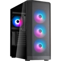 SilverStone FARA 514X, Tower-Gehäuse schwarz, Tempered Glass