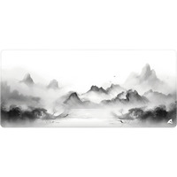 Sharkoon SKILLER SGP35 D5, Gaming-Mauspad weiß/grau, Größe XXL