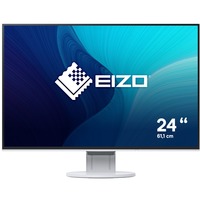 EIZO Flexscan EV2456-WT Generalüberholt, LED-Monitor 61 cm (24.1 Zoll), weiß, WUXGA, IPS, DisplayPort, DVI, HDMI