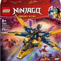 LEGO 71833 Ninjago Ras und Arins Super-Sturmflieger, Konstruktionsspielzeug 