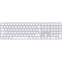 Apple Magic Keyboard mit Touch ID und Ziffern­block silber/weiß, PT-Layout, für Mac Modelle mit Apple Chip