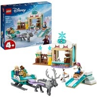 LEGO 43256 Disney Princess Annas Schlittenabenteuer, Konstruktionsspielzeug 