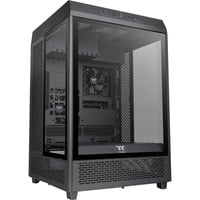 Thermaltake The Tower 500 , Tower-Gehäuse schwarz, Tempered Glass