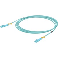 Ubiquiti LWL Kabel 10 Gbps OM3 Duplex LC türkis, 5 Meter