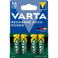 Varta Recharge Accu Power AA, Akku 4 Stück, AA