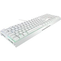 CHERRY MX 3.1, Gaming-Tastatur weiß/silber, DE-Layout, Cherry MX2A Brown