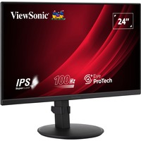 ViewSonic VG2408A-MHD, LED-Monitor 60.5 cm (24 Zoll), schwarz, FullHD, IPS, HDMI, DP, VGA, 100Hz Panel