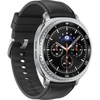 SAMSUNG Galaxy Watch8 Classic, Smartwatch schwarz, 46mm, Bluetooth, Hybrid-Armband