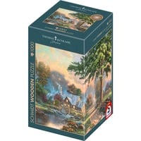 Schmidt Spiele Holzpuzzle Thomas Kinkade Studios: Am alten Mühlenbach 1000 Teile