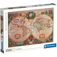 Clementoni High Quality Collection - Antike Karte, Puzzle 1000 Teile