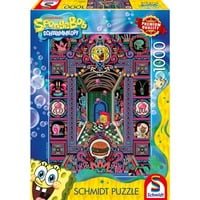 Schmidt Spiele SpongeBobs verrückte Welt, Puzzle 1000 Teile