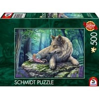 Schmidt Spiele Wolf und Elfe, Puzzle 500 Teile