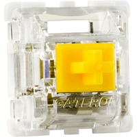 Sharkoon Gateron Pro 3.0 Yellow Switch-Set, Tastenschalter gelb/transparent, 35 Stück