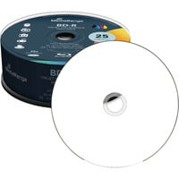 MediaRange BD-R 25 GB, Blu-ray-Rohlinge 6-fach, 25 Stück