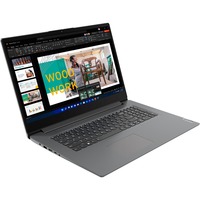 Lenovo V17 G4 IRU (83A2003FGE), Notebook grau, Windows 11 Pro 64-Bit, 43.9 cm (17.3 Zoll), 512 GB SSD