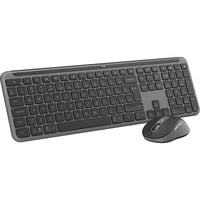 Logitech Signature Slim Combo MK950 for Business, Desktop-Set graphit, DE-Layout, Scherenmechanik, Logi Bolt, Bluetooth, für Windows/macOS/ChromeOS/Linux/iPadOS/Android