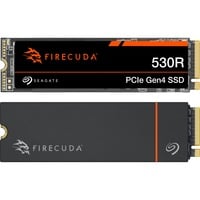 Seagate FireCuda 530R 1 TB mit Kühlkörper, SSD PCIe 4.0 x4, NVMe 1.4, M.2 2280, mit Kühlkörper