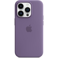 Apple Silikon Case mit MagSafe, Handyhülle hellviolett, Iris, iPhone 14 Pro