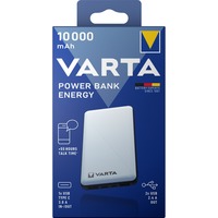 VARTA Powerbank Energy 10000 weiß, 10.000 mAh