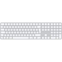 Apple Magic Keyboard mit Touch ID und Ziffern­block silber/weiß, DE-Layout, für Mac Modelle mit Apple Chip