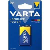 VARTA Longlife Power, Batterie 2 Stück, E-Block (9-Volt-Block)