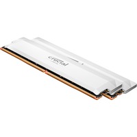 Crucial DIMM 32 GB DDR5-6000 (2x 16 GB) Dual-Kit, Arbeitsspeicher weiß, CP2K16G60C36U5W, Pro Overclocking, INTEL XMP, AMD EXPO