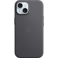 Apple Feingewebe Case mit MagSafe, Handyhülle schwarz, iPhone 15