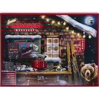 GEDORE red Adventskalender 2025, Werkzeug-Set schwarz/rot, 51-teilig, 1/4"