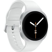 SAMSUNG Galaxy Watch8, Smartwatch silber, 40 mm, LTE, Sport Band S/M
