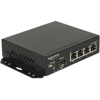 DeLOCK Switch Gigabit 4 Port + 1 SFP 