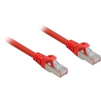 Sharkoon Patchkabel RJ45 Cat.6a SFTP rot, 1,5 Meter, LSOH (Halogenfrei)