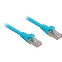 Sharkoon Patchkabel RJ45 Cat.6a SFTP blau, 2 Meter, LSOH (Halogenfrei)