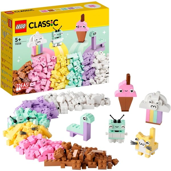 LEGO Konstruktionsspielzeug 11028 Pastell Classic Kreativ-Bauset,