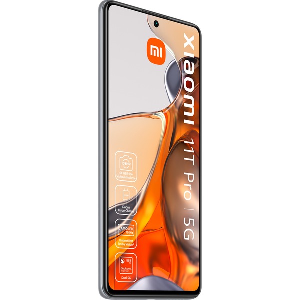 Xiaomi 11T Pro 128GB, Handy Moonlight White, Android 11, 8 GB DDR5