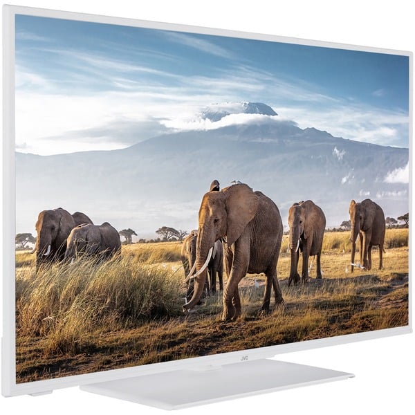 JVC LT-43VF5155W, LED-Fernseher 108 FullHD, Triple weiß, Tuner, Zoll), SmartTV (43 cm