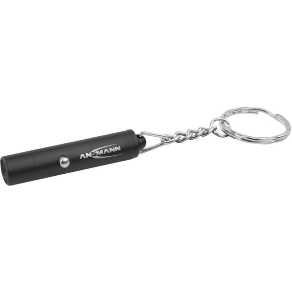 Mini Ansmann Taschenlampe Light, Keychain schwarz