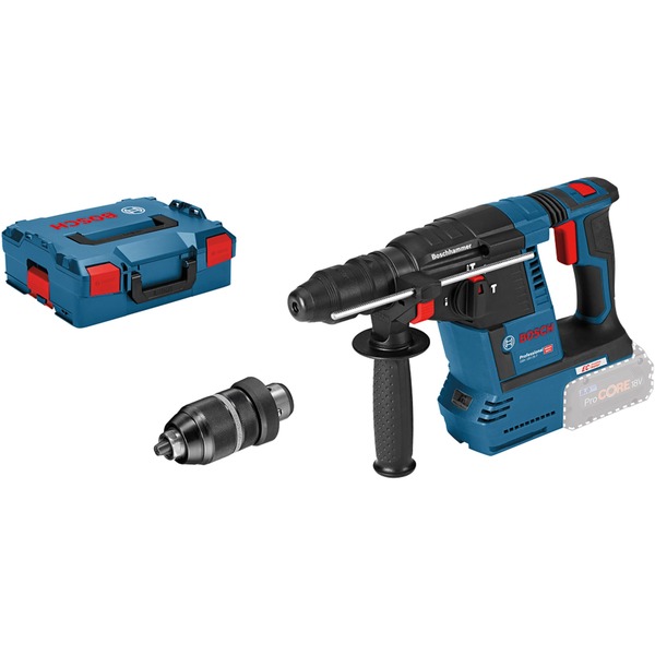 Bosch Professional Akku Bohrhammer Gbh 18v 26 F Professional Solo Blau Schwarz L Boxx Ohne Akku Und Ladegerat